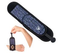 Sansolid Housse de protection pour montre intelligente - Taille unique pour écran et bracelet compatible avec Apple Watch, Samsung Galaxy, Garmin, Fitbit et plus encore - Noir serpent