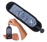 Sansolid Housse de protection pour montre intelligente - Taille unique pour écran et bracelet - Compatible avec Apple Watch, Samsung Galaxy, Garmin, Fitbit et plus encore - Noir flanelle