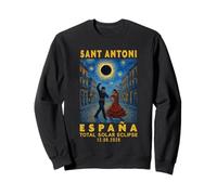 Sant Antoni, España Eclipse Solar Total 2026 Sweatshirt
