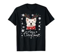 Santa American Renne Esquimau Lumineux Noël T-Shirt
