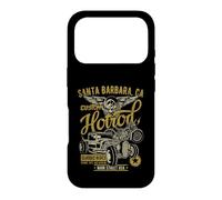 Santa Barbara CA USA Style Vieilli Design Vintage Hotrod Coque pour iPhone 17 Pro