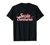 Santa Barbara California Central Coast Vintage Varsity T-Shirt