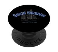 Santa Barbara California Voilier Design PopSockets PopGrip Adhésif