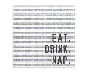 Santa Barbara Design Studio F2F Lot de 20 serviettes en papier pour cocktail Eat Drink Nap