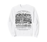 Santa Barbara : où Les Montagnes rencontrent l'océan et l'histoire Sweatshirt
