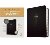 Santa Biblia: Biblia De Margen Amplio Ntv Con Filament , Tapa Dura De Sentipiel, Cruz, Índice, Letra Roja