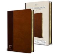 Santa Biblia/ Holy Bible: Biblia Jerusalén Latinoamericana Símil Piel Marrón/ Spanish Jerusalem Bible, Latinamerican Brown