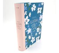 Santa Biblia/ Holy Bible: Biblia NVI, Ilustra tu fe, Piel especial, Azul