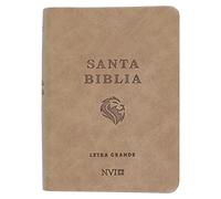 Santa Biblia/ Holy Bible: Biblia NVI, Piel Especial con Cierre, Marrón claro