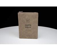 Santa Biblia/ Holy Bible: Biblia NVI, Piel Especial con Cierre, Marrón, Zipper