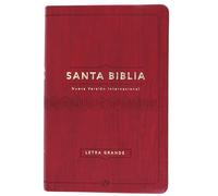 Santa Biblia/ Holy Bible: Biblia NVI, Tamaño Manual, Piel Especial, Vino