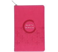 Santa Biblia/ Holy Bible: Biblia NVI, Ultrafina, Piel Especial con Cierre, Fucsia