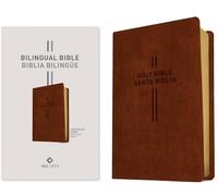 Santa Biblia/ Holy Bible: New Living Translation, Leatherlike, Brown