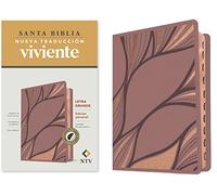 Santa Biblia / Holy Bible: Nueva Traduccion Viviente, Edición Personal, SentiPiel Rosado Metalico, Palabras de Cristo en rojo