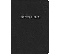 Santa Biblia / Holy Bible: Nueva version internacional negro piel fabricada Biblia con referencias / New International Version Black Bonded Leather Reference Bible
