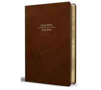Santa biblia / Holy Bible: Reina Valera Revisada 1960, English Standard Version, Marrón, Tapa Dura