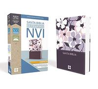Santa Biblia NVI, Ultrafina Compacta, Leathersoft, Flores