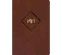 Santa Biblia: Rvr 1960 Biblia Letra Gigante, Café, Piel Fabricada 2023 Ed.
