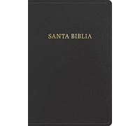 Santa Biblia: Rvr 1960 Biblia Letra Gigante, Negro, Imitación Piel Con Índice 2023 Ed.