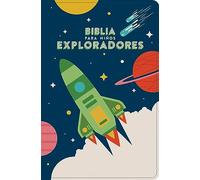 Santa Biblia: Rvr 1960 Biblia Para Niños Exploradores, Azul Cósmico Símil Piel