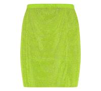Santa Brands - Mini-jupe transparente - Femme - Jupes - Vert - Taille: 36 FR