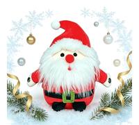 Santa Claus Music Plush Toy Cute - Interactive Santa Sensory Sound Doll for