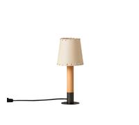 Santa & Cole Basics Minimal Lampe à Poser Beige/ Bouleau/ Bronze