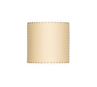 Santa & Cole Comodin Cuadrado Wandleuchte, carton beige avec couture