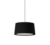 Santa & Cole GT6 Pendelleuchte, abat-jour habillé de ruban noir