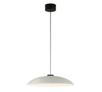 Santa & Cole HeadHat Plate M Pendelleuchte, abat-jour blanc, rosette noire