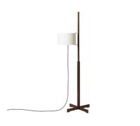 Santa & Cole TMM Lampadaire Blanc Noyer