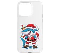 Santa Costume for Kids Boys Adults Funny Shark Christmas Coque pour iPhone 15 Pro Max