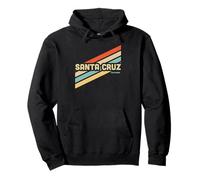 Santa Cruz California Retro Vintage Sweat à Capuche