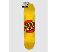Santa Cruz Classic Dot 7.75" Planche de skate jaune Uni
