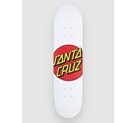 Santa Cruz Classic Dot 8.0" Planche de skate blanc Uni