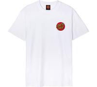 Santa Cruz Classic Dot Chest T-Shirt blanc L