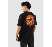 Santa Cruz Classic Dot Chest T-Shirt noir XL