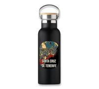 Santa Cruz de Tenerife Bouteille isotherme avec carte de la ville d'Espagne
