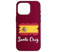 Santa Cruz Espagne Drapeau Espagne Santa Cruz Coque pour iPhone 16 Pro