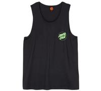 Santa Cruz Gilet à pois partiels, Noir , M