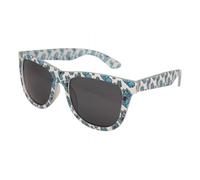 Santa Cruz Lunettes de soleil multi-main, Blanc/Bleu, Taglia unica, Classique