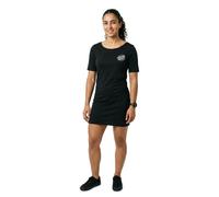 Santa Cruz Oval Dot Short Sleeve Dress Noir M Femme