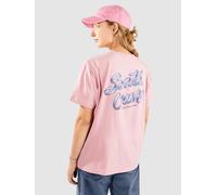 Santa Cruz Ribbon Script Dot T-Shirt rose 10