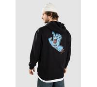 Santa Cruz Screaming Hand Chest Sweat à capuche noir M