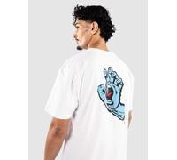 Santa Cruz Screaming Hand Chest Short Sleeve T-shirt Blanc M Homme