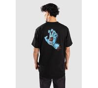 Santa Cruz Screaming Hand Chest Short Sleeve T-shirt Noir XL Homme