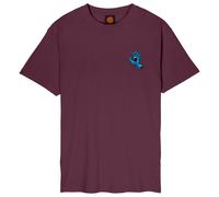 Santa Cruz - Screaming Hand Chest T-Shirt - T-shirt - M - dark cherry