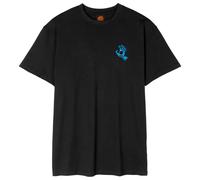Santa Cruz T-Shirt bleu néon / rouge / noir / blanc, Taille S