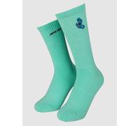 Santa Cruz Screaming Mini Hand 8-11 Socks vert Uni