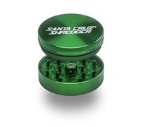 Santa Cruz Shredder Broyeur à herbes en métal avec dessus moleté pour une meilleure prise en main, 2 pièces de 6,9 cm (vert)